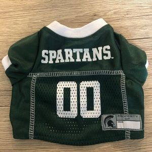 Michigan State University Pet Spartans Mesh Jersey